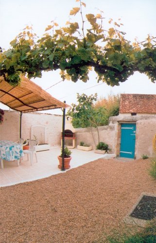 Cour interieur du Gîte