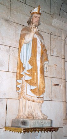 Statue de Saint Roch - Eglise de Vicq sur Gartempe